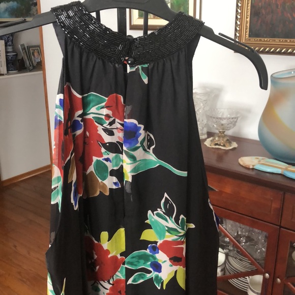 For Love & Liberty Silk Floral Dress - Picture 5 of 12